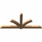 Ekena Millwork Redmond Smooth Timber Gable Bracket, Western Red Cedar, 96"W x 44"H x 3 1/2"D x 5 1/2"F, 11/12 Pitch GBW096X44X0406RED00SWR - alternate 3